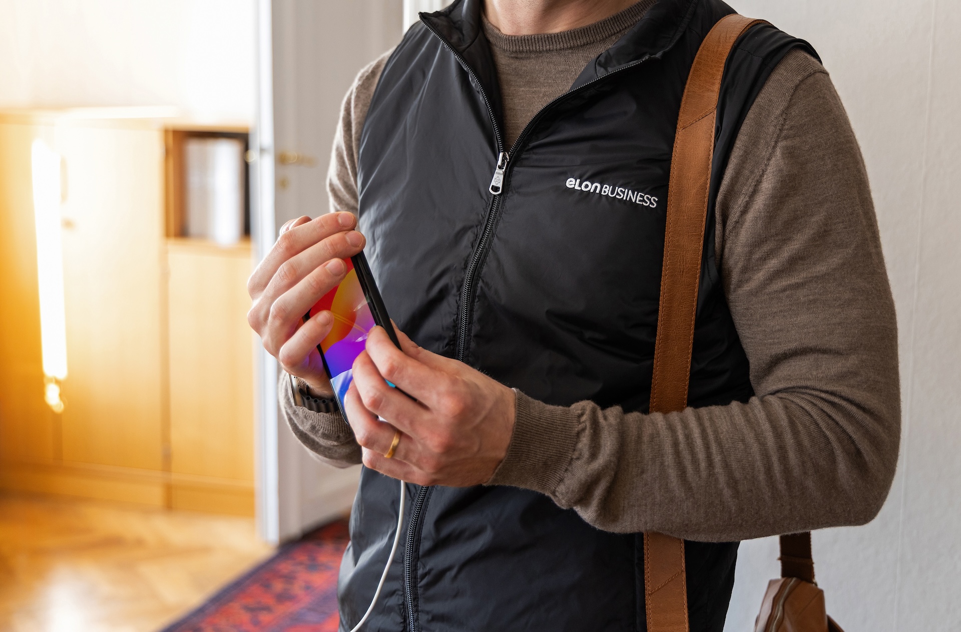 Antoine Jonsson, säljare för Elon Business i Karlskrona